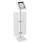2-Sided replacement ipad kiosk graphics with board holders 