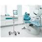 Medical tablet cart for Galaxy Tab being utilized in a dentist office