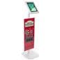 iPad foam board banner display with 12 x 30 custom graphic
