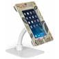 Custom secure flexible iPad stand with UV printed graphics