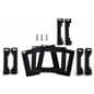 Floor stand for tablet with with foam and face plates kit for device fitting