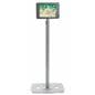 iPad Pro tablet floor stand in landscape orientation