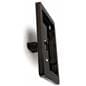 Glossy black iPad POS kiosk with  easy installation components 
