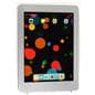 Secure iPad wall mount with simple rounded corner design 