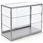 Aluminum Framed LED Glass Store Counter