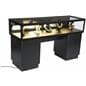 Lockable Jewelry Display Case with LED Lights