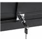 Lockable Jewelry Display Case with 2 Sets of Keys