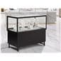 Retail store display case in showroom