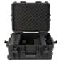 Tablet charging cart with foam padding