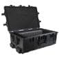 Tablet charging cart with reinforced hard case