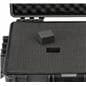 Cubed foam sheets with easily removable pre-scored inserts