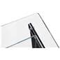 Collapsible acrylic podium with 24” x 15” surface
