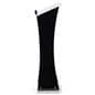 Collapsible acrylic podium with curved side panels