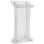 Acrylic Frosted Portable Lectern