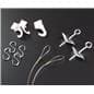 Poster Hanging Kit With 24" Nylon Line
