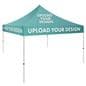 10 x 10 customized canopy for pop up tent with dye sublimation printing