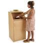 Top-Loading Restaurant Receptacle, 18mm Thick Particle Board
