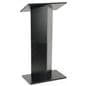 portable column style lectern