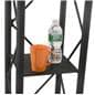 Open Front Black Steel Podium 