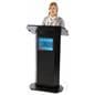 Podium and Sign Holder Scale Shot