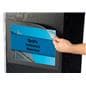 Propped Podium and Sign Holder