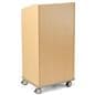 Modern Floor Lectern on Wheels is sleek and professional
