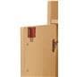 Modern Floor Lectern on Wheels push button lock
