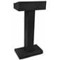 Black Steel Speech Stand