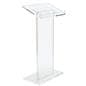 Acrylic Lectern Podium Ships Knocked Down for Cheap Shipping