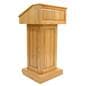 solid wood podium