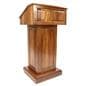 solid wood podium