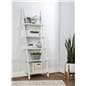 Leaning Ladder Shelves with Non-Slip Feet