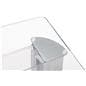 Recycled plastic lectern with with lifted edge