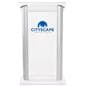 Custom pulpit with 14" x 14" graphic