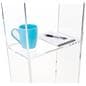 Acrylic pulpit with tapered design