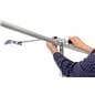Clamp on LED spotlight with adjustable clamp-on base for trade show use 