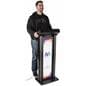 LED Podium with Graphic, Aluminum Build