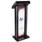 Illuminated LED Podium with Graphic