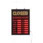 open hours sign