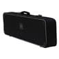Backlit banner stand includes black polyester carrying bag