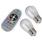 S14 string lights includes remote and two spare bulbs