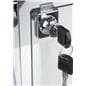 Lockable LED Illuminated Display Cabinet