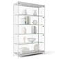 Silver Wide LED Display Case