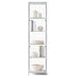 Silver LED Display Case with tempered glass