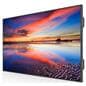 98” commercial display monitor with 16GBs of internal storage