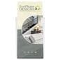 Transparent brochure holders angled for optimal visibility