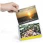 Post card pocket in use