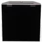 Black suggestion box with 2 pockets with clear acrylic hinges