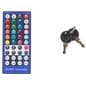 Dispensary display case includes remote and keys
