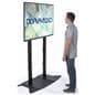 110 Inch TV Stand with Quick Release Brackets